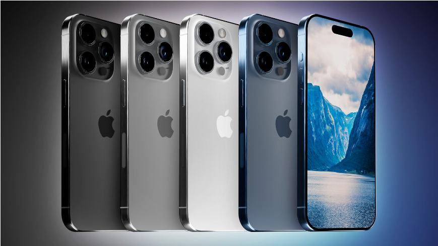 The iPhone 15 Pro colors